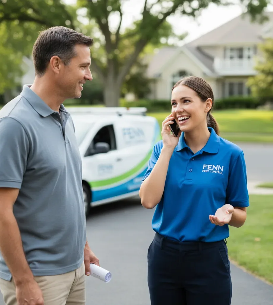 Fenn Pest Control customer support in Van Lear